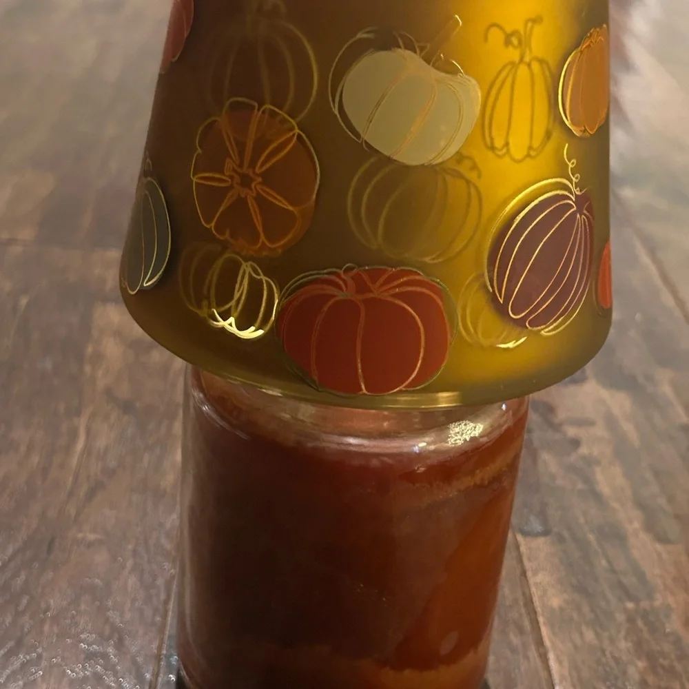 Yankee Candle Pumpkins Glass Shade